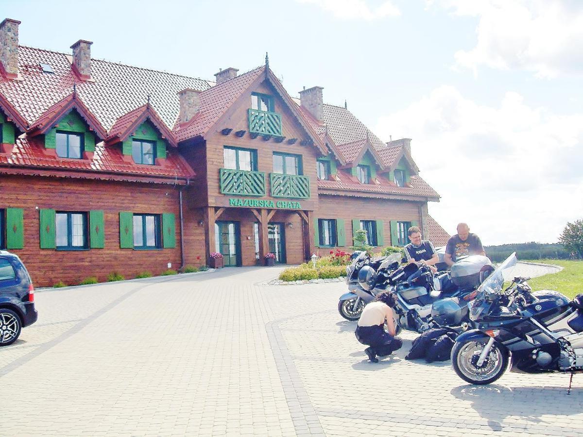 Mazurska Chata Jezioro I Aquapark 6 Min, Centrum I Promenada 12 Min Mikołajki Exteriör bild