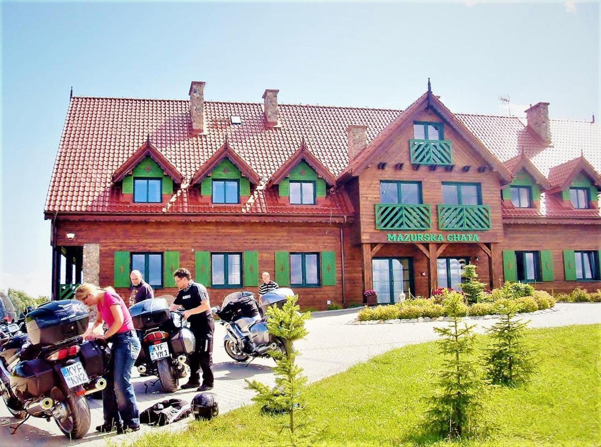 Mazurska Chata Jezioro I Aquapark 6 Min, Centrum I Promenada 12 Min Mikołajki Exteriör bild